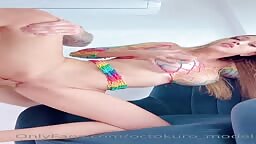 OnlyFans Octokuro - Rainbow Fishnets Home Video