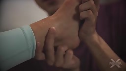 Sexy milf mom called her son's friend for hardcore sex