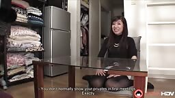 JapanHDV - Marin Suzumi is a cheating housewife looking for sex with a stranger