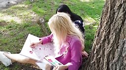 Novella Night - Pretty Painter Novella Night Squirting In Anal Threesome Part 1 2024 08 23