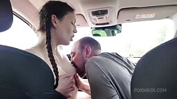 Rina Shy - Teen Gets Ass Fucked By Driving Instructor