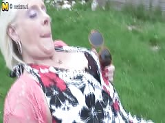 UK grandma go wild outdoor