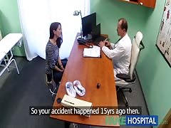 FakeHospital Hot Spanish patient gets fucked hard creampied